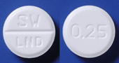 ブロチゾラムOD錠0.25mg「サワイ」