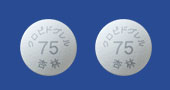 クロピドグレル錠75mg「杏林」
