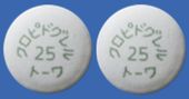 クロピドグレル錠25mg「トーワ」