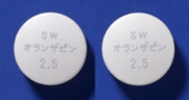 オランザピン錠2.5mg「サワイ」