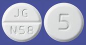 ビソプロロールフマル酸塩錠5mg「JG」