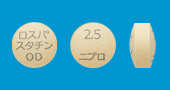 ロスバスタチンOD錠2.5mg「ニプロ」