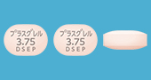 プラスグレル錠3.75mg「DSEP」